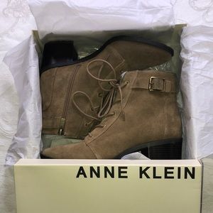 Anne Klein Suede Boots Size 10